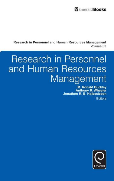 Produktbild: Research in Personnel and Human Resources Management