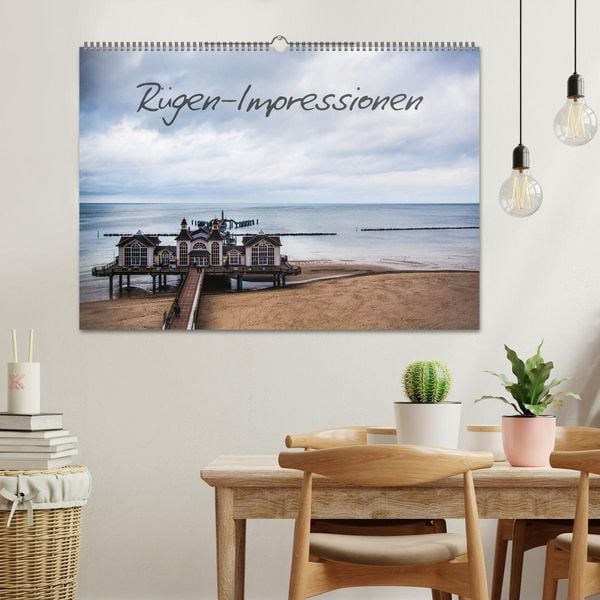 Produktbild: R&uuml;gen-Impressionen (Wandkalender 2026 DIN A2 quer), CALVENDO Monatskalender