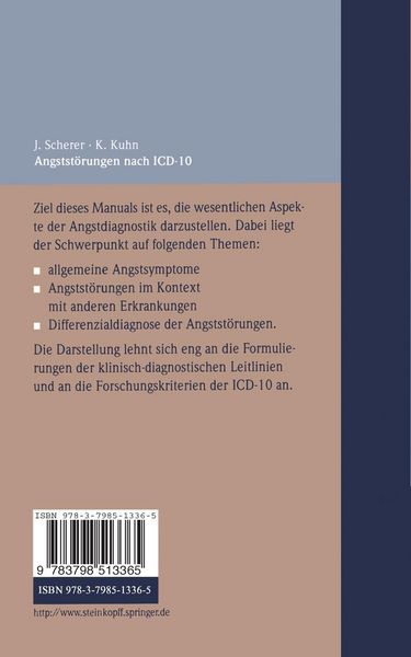 Produktbild: Angstst&ouml;rungen nach ICD-10