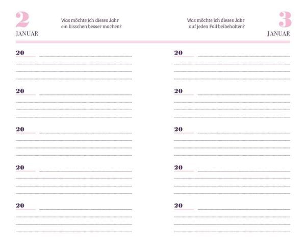 Produktbild: 5 Jahre - Mein Tagebuch mit 365 Fragen (Cherry Blossom)
