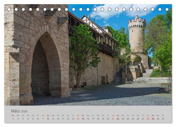Produktbild: Jena Universit&auml;tstadt an der Saale (Tischkalender 2026 DIN A5 quer), CALVENDO Monatskalender