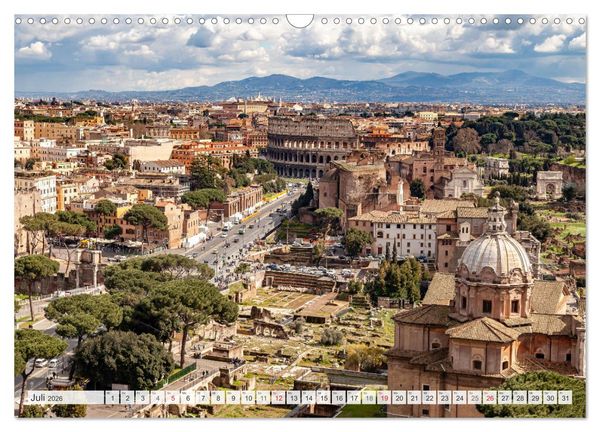 Produktbild: Italien - Rom (Wandkalender 2026 DIN A3 quer), CALVENDO Monatskalender