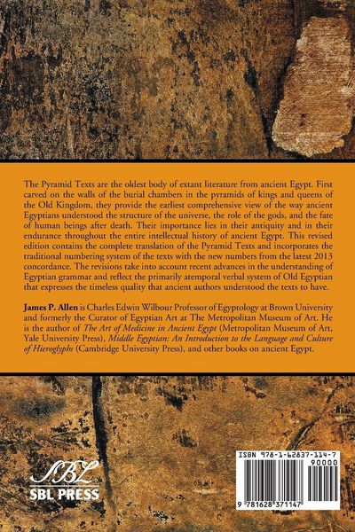 Produktbild: The Ancient Egyptian Pyramid Texts