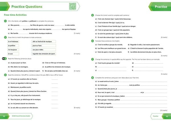 Produktbild: Aqa GCSE French Complete Revision and Practice