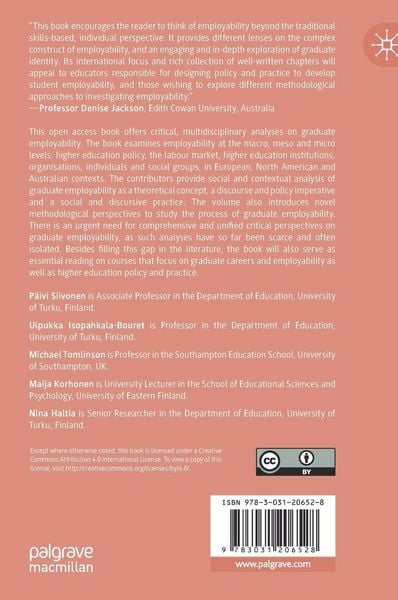 Produktbild: Rethinking Graduate Employability in Context