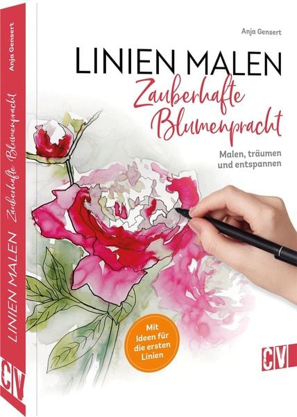 Produktbild: Linien malen – Zauberhafte Blumenpracht