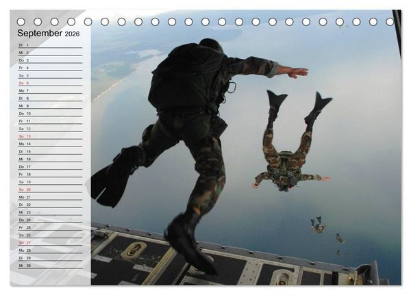Produktbild: Spezialeinheiten &bull; U.S. Special Forces (Tischkalender 2026 DIN A5 quer), CALVENDO Monatskalender
