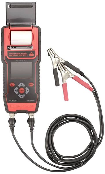 Produktbild: VOLTCRAFT VC-BT12/24-Print Kfz-Batterietester 12 V, 24 V Batteriepr&uuml;fung 24.3 mm x 11 mm x 5.9 mm