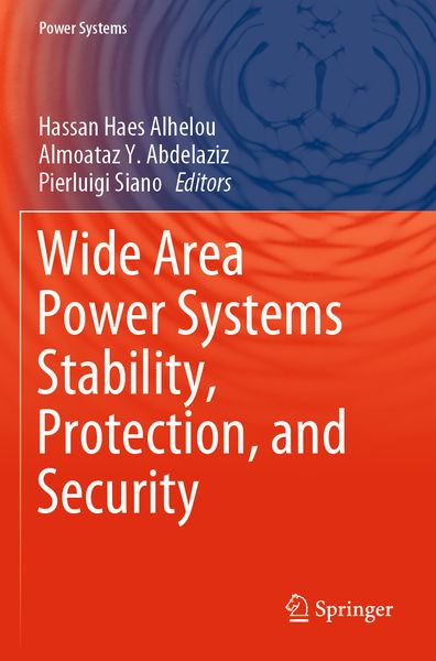 Produktbild: Wide Area Power Systems Stability, Protection, and Security