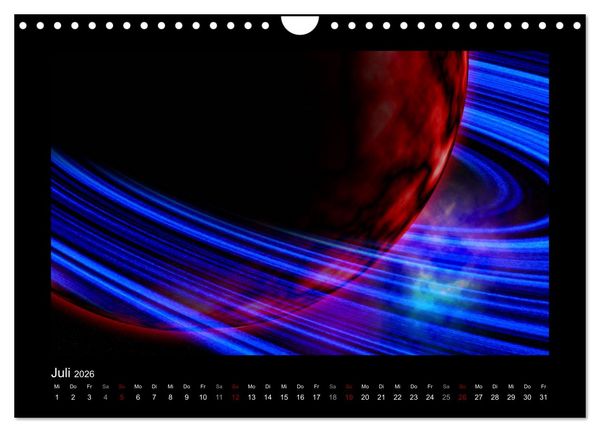 Produktbild: Magisches Universum (Wandkalender 2026 DIN A4 quer), CALVENDO Monatskalender