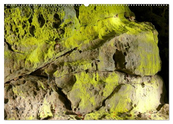 Produktbild: ElbsandSTEIN, kunstwerk der natur (hochwertiger Premium Wandkalender 2026 DIN A2 quer), Kunstdruck in Hochglanz