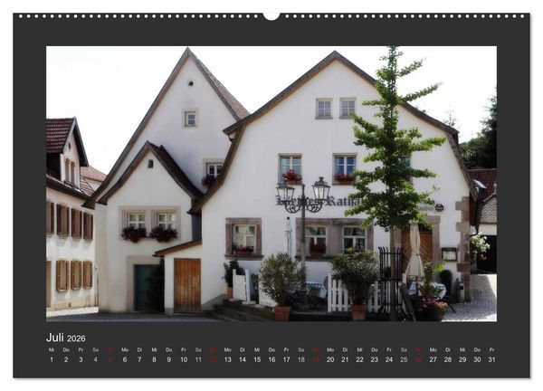 Produktbild: Kulmbach (Wandkalender 2026 DIN A2 quer), CALVENDO Monatskalender