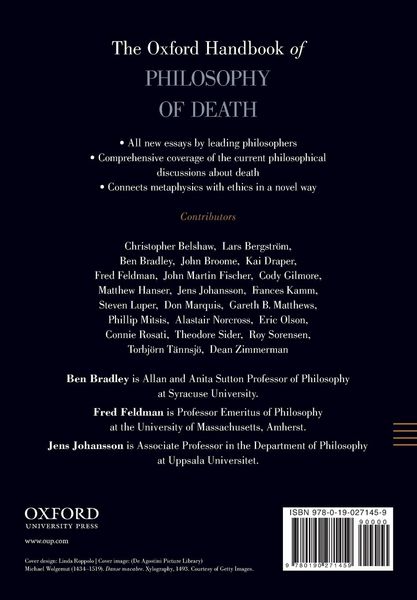 Produktbild: Oxford Handbook of Philosophy of Death