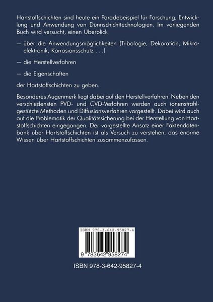 Produktbild: Beschichten mit Hartstoffen