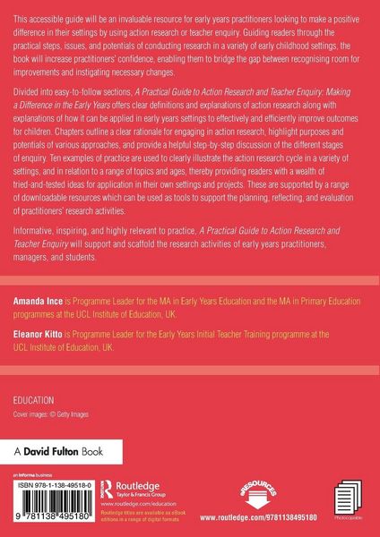Produktbild: A Practical Guide to Action Research and Teacher Enquiry