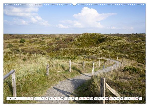 Produktbild: Spiekeroog - Momente einer Reise (Wandkalender 2027 DIN A2 quer), CALVENDO Monatskalender