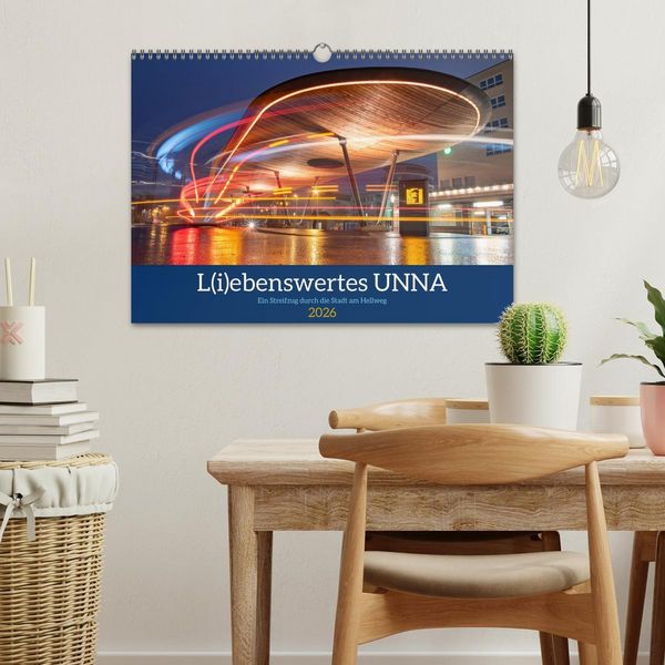 Produktbild: L(i)ebenswertes UNNA (Wandkalender 2026 DIN A3 quer), CALVENDO Monatskalender