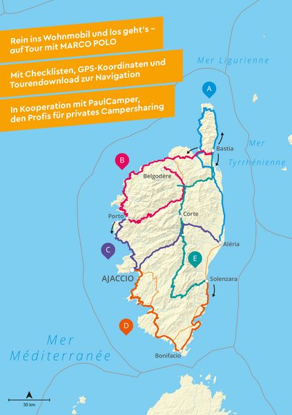Produktbild: MARCO POLO Camper Guide Korsika
