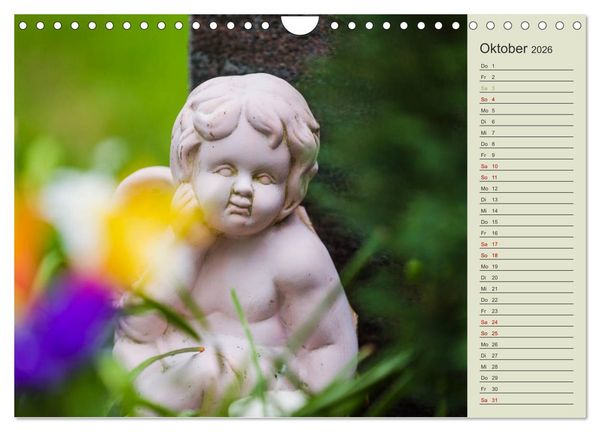 Produktbild: Engel - Begleiter f&uuml;r jeden Tag (Wandkalender 2026 DIN A4 quer), CALVENDO Monatskalender