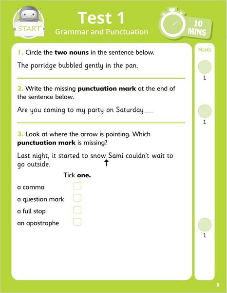Produktbild: Grammar, Punctuation and Spelling - Ages 6-7