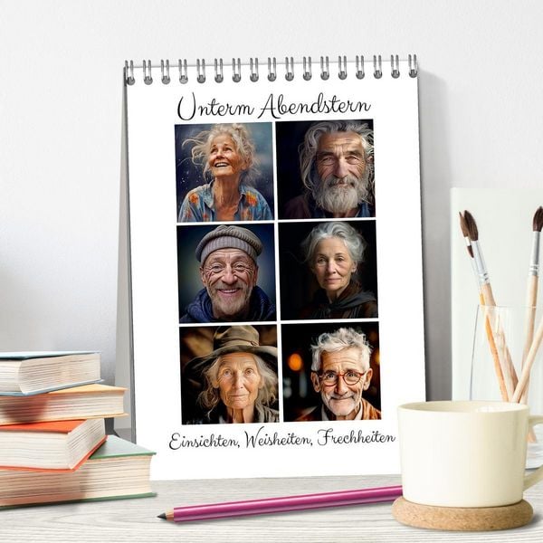 Produktbild: Unterm Abendstern (Tischkalender 2026 DIN A5 hoch), CALVENDO Monatskalender