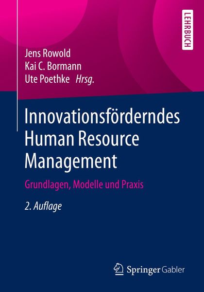Produktbild: Innovationsf&ouml;rderndes Human Resource Management