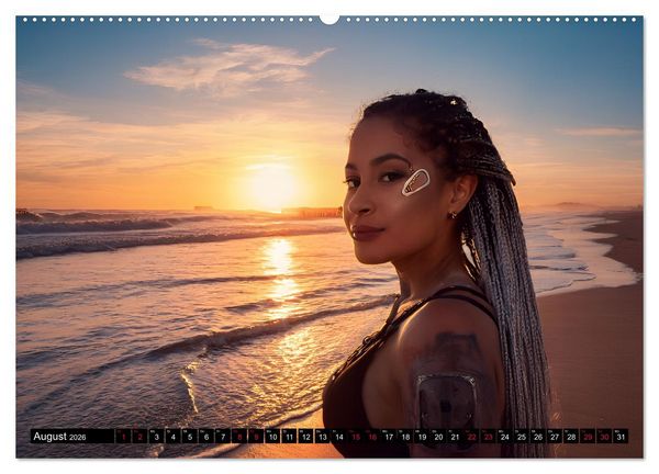 Produktbild: Cyberpunk (Wandkalender 2026 DIN A2 quer), CALVENDO Monatskalender