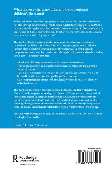 Produktbild: E-literature for Children