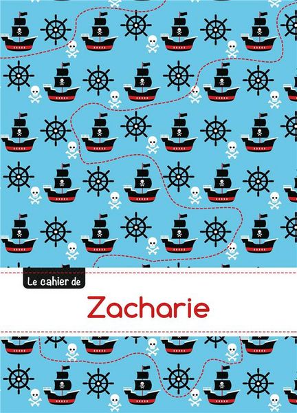 Produktbild: Cahier zacharie blanc,96p,a5
