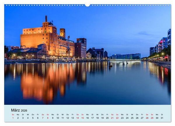 Produktbild: Ruhrnights (Wandkalender 2026 DIN A2 quer), CALVENDO Monatskalender