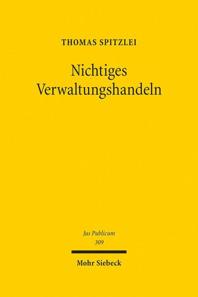 Produktbild: Nichtiges Verwaltungshandeln