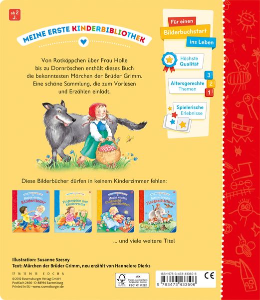 Produktbild: Meine erste Kinderbibliothek - Meine ersten M&auml;rchen