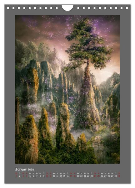 Produktbild: Yggdrasil - Der Baum des Lebens (Wandkalender 2026 DIN A4 hoch), CALVENDO Monatskalender