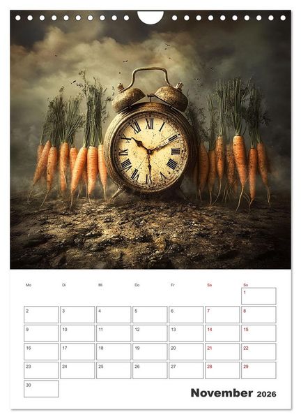 Produktbild: Gesunde Zeiten (Wandkalender 2026 DIN A4 hoch), CALVENDO Monatskalender