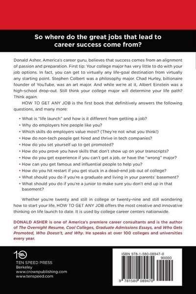 Produktbild: How to Get Any Job, Second Edition