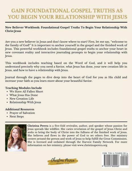 Produktbild: New Believer Workbook