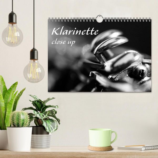 Produktbild: Klarinette - close up (Wandkalender 2026 DIN A4 quer), CALVENDO Monatskalender