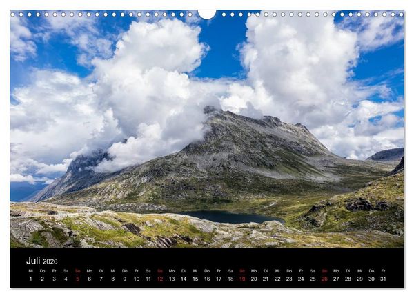 Produktbild: Norwegen - Unterwegs im Land der Berge, Trolle und Fjorde (Wandkalender 2026 DIN A3 quer), CALVENDO Monatskalender