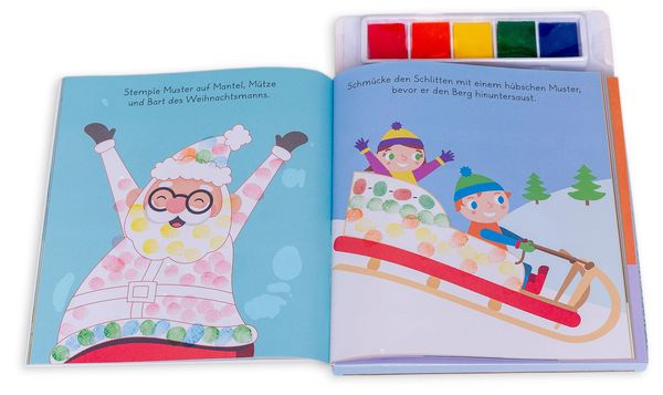 Produktbild: Stempelkunst f&uuml;r kleine Finger. Weihnachten