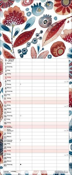 Produktbild: Aquarellplaner 2027