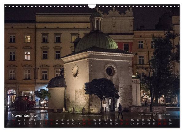 Produktbild: Krakau live (Wandkalender 2026 DIN A3 quer), CALVENDO Monatskalender