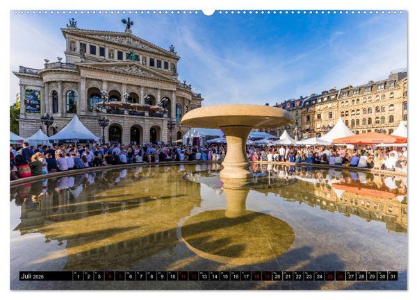 Produktbild: FRANKFURT Impressionen aus Mainhattan (hochwertiger Premium Wandkalender 2026 DIN A2 quer), Kunstdruck in Hochglanz