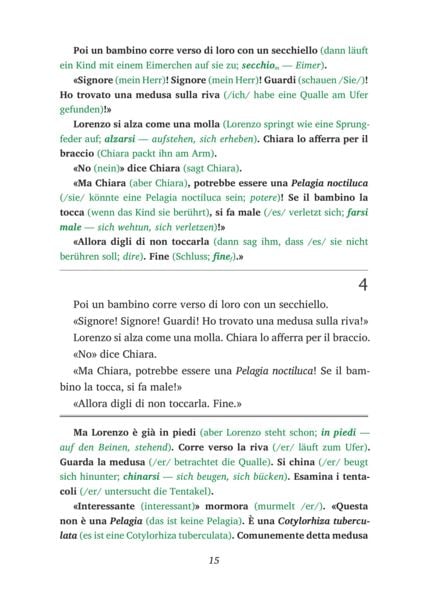Produktbild: Italienisch lernen mit lustigen Kurzgeschichten (A2) - Il biologo marino in vacanza (+ Audio-Online)