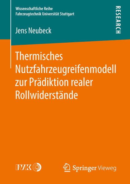 Produktbild: Thermisches Nutzfahrzeugreifenmodell zur Pr&auml;diktion realer Rollwiderst&auml;nde