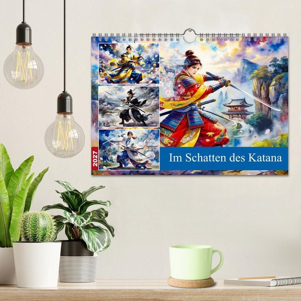 Produktbild: Im Schatten des Katana (Wandkalender 2027 DIN A4 quer), CALVENDO Monatskalender