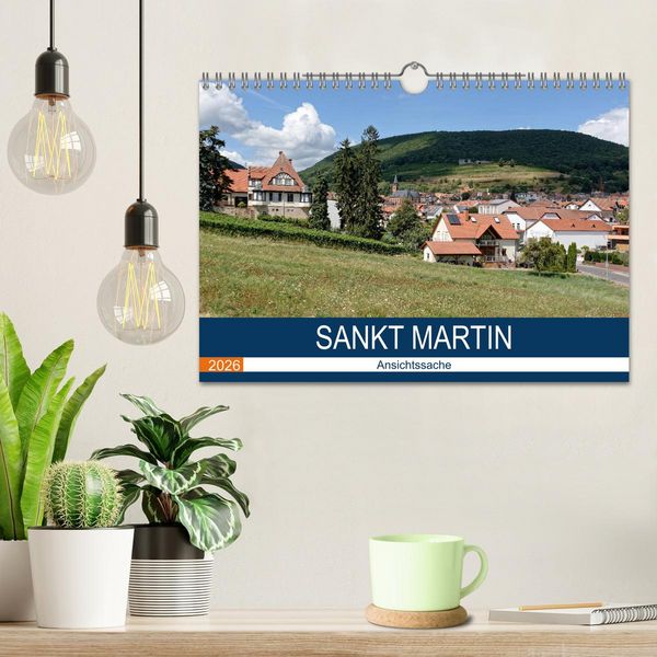 Produktbild: Sankt Martin - Ansichtssache (Wandkalender 2026 DIN A4 quer), CALVENDO Monatskalender