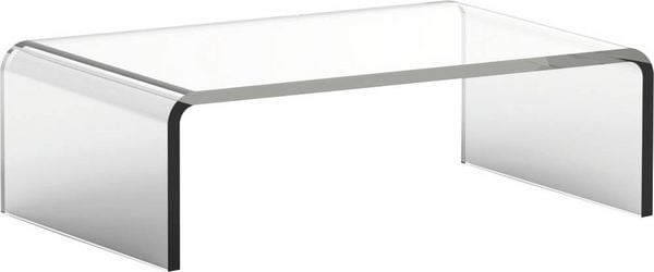 Maul Monitor-Erhöhung Höhen-Bereich: 10 bis 10cm Transparent