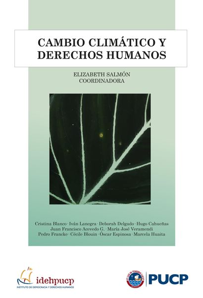 Produktbild: Cambio clim&aacute;tico y derechos humanos