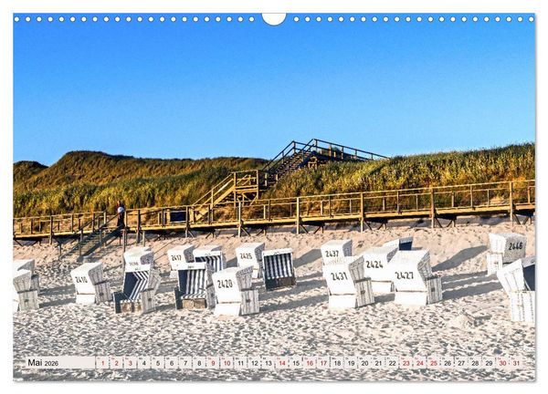 Produktbild: SYLT D&uuml;nenwege (Wandkalender 2026 DIN A3 quer), CALVENDO Monatskalender