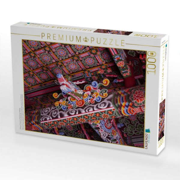 Produktbild: CALVENDO Puzzle Pohyun-Tempel im Myohyang-Gebirge | 1000 Teile Lege-Gr&ouml;&szlig;e 64x48cm Foto-Puzzle f&uuml;r gl&uuml;ckliche Stunden